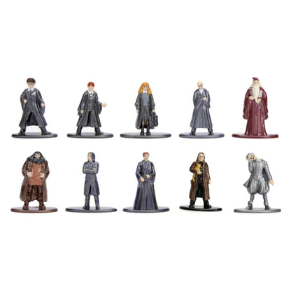 Jada Toys Harry Potter Hogwarts Scene with 10 Nano MetalFig Play Set