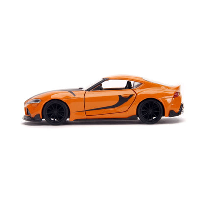 Jada Toys Fast & Furious 2020 Toyota Supra Metallic Orange 1:32 Scale Hollywood Ride
