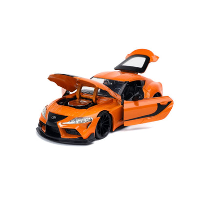 Jada Toys Fast & Furious 2020 Toyota Supra Metallic Orange 1:24 Scale Hollywood Ride