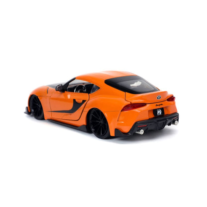 Jada Toys Fast & Furious 2020 Toyota Supra Metallic Orange 1:24 Scale Hollywood Ride