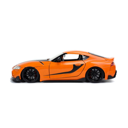 Jada Toys Fast & Furious 2020 Toyota Supra Metallic Orange 1:24 Scale Hollywood Ride