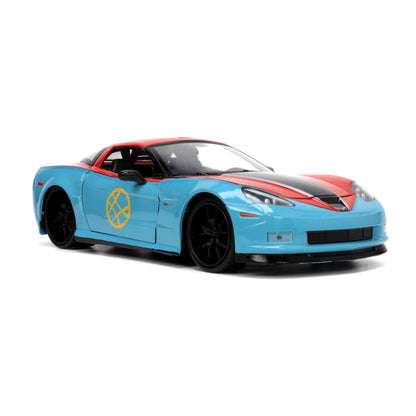 Jada Toys Avengers (comics) Doctor Strange & 2006 Chevrolet Corvette Z06 1:24 Scale