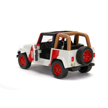 Jada Toys Jurassic World 1992 Jeep Wrangler 1:32 Scale Hollywood Ride