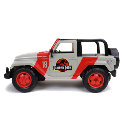 Jada Toys Jurassic World 2014 Jeep Wrangler (Jurassic Park) 1:16 Scale Remote Control Car