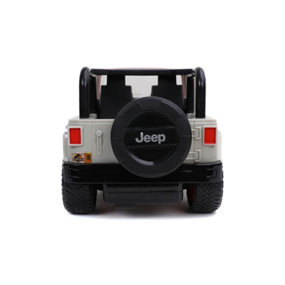 Jada Toys Jurassic World 2014 Jeep Wrangler (Jurassic Park) 1:16 Scale Remote Control Car