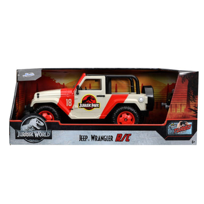 Jada Toys Jurassic World 2014 Jeep Wrangler (Jurassic Park) 1:16 Scale Remote Control Car
