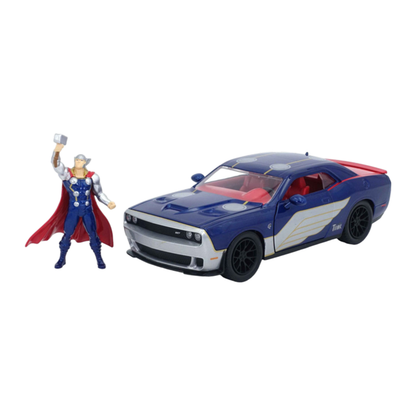 Jada Toys Marvel 2015 Dodge SRT8 Hellcat 1:24 Scale HR with Thor