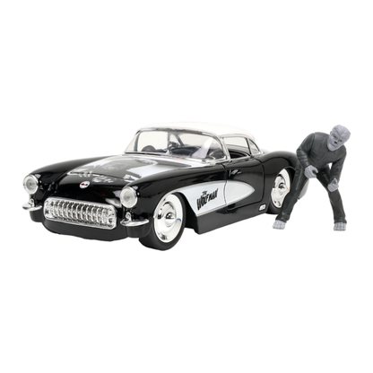 Jada Toys Universal Monsters Wolfman with Vehicle 1:24 Scale
