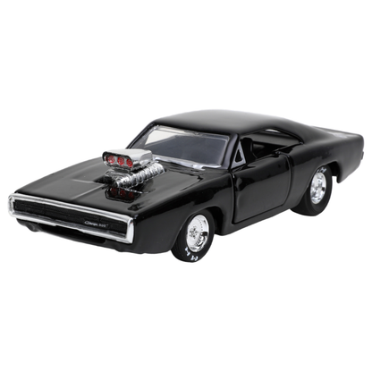 Jada Toys Fast & Furious 1970 Dodge Charger Black 1:32 Scale Hollywood Ride