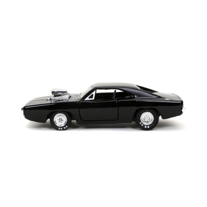 Jada Toys Fast & Furious 1970 Dodge Charger Black 1:32 Scale Hollywood Ride