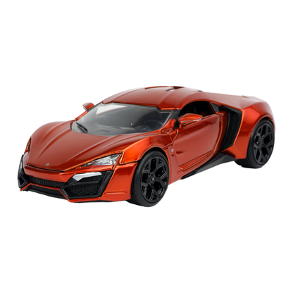 Jada Toys HyperSpec Lykan Hypersport Copper 1:24 Scale Diecast Vehicle