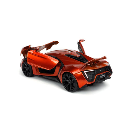 Jada Toys HyperSpec Lykan Hypersport Copper 1:24 Scale Diecast Vehicle
