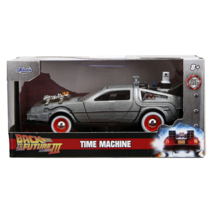 Jada Toys Back to the Future Part III DeLorean 1:32 Scale