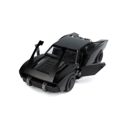 Jada Toys The Batman Batmobile with Batman 1:18 Scale Hollywood Ride with Light