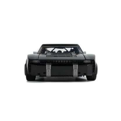 Jada Toys The Batman Batmobile with Batman 1:18 Scale Hollywood Ride with Light