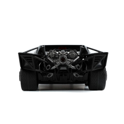 Jada Toys The Batman Batmobile with Batman 1:18 Scale Hollywood Ride with Light
