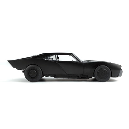 Jada Toys The Batman Batmobile with Batman 1:18 Scale Hollywood Ride with Light