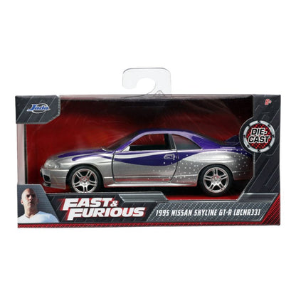 Jada Toys Fast & Furious 1995 Nissan Skyline GT R R33 1:32 Scale