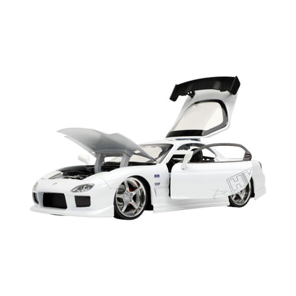 Jada Toys Fast & Furious 1993 Mazda RX 7 FD3S Wide 1:24 Scale Hollywood Ride