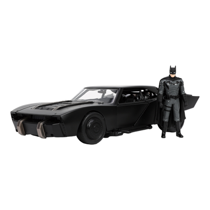 Jada Toys The Batman Batmobile with Batman 1:24 Scale Hollywood Ride