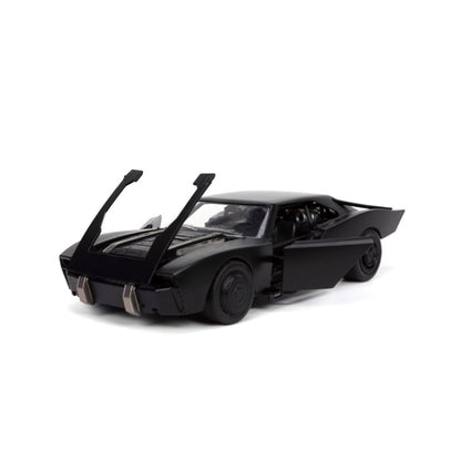Jada Toys The Batman Batmobile with Batman 1:24 Scale Hollywood Ride