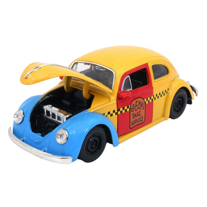 Jada Toys Sesame St 1959 VW Beetle 1:24 Scale HR w/Oscar