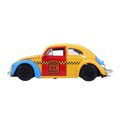 Jada Toys Sesame St 1959 VW Beetle 1:24 Scale HR w/Oscar