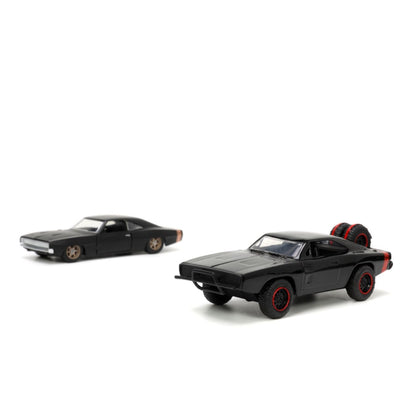 Jada Toys Fast & Furious Dom's F9 Charger & F7 Charger 1:32 Scale 2 Pack