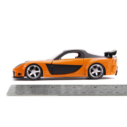 Jada Toys Fast & Furious Han's Mazda RX 7 & Toyota GR Supra 1:32 Scale 2 Pack