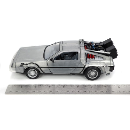 Jada Toys Back to the Future Time Machine 1:24 Scale Hollywood Ride