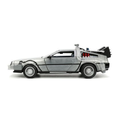 Jada Toys Back to the Future Time Machine 1:24 Scale Hollywood Ride