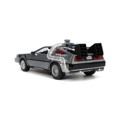 Jada Toys Back to the Future Time Machine 1:24 Scale Hollywood Ride