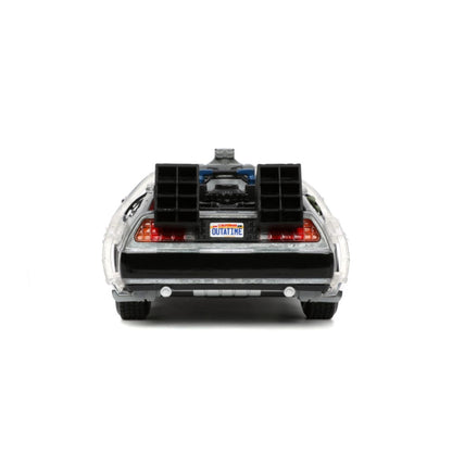 Jada Toys Back to the Future Time Machine 1:24 Scale Hollywood Ride