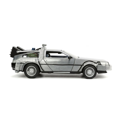 Jada Toys Back to the Future Time Machine 1:24 Scale Hollywood Ride