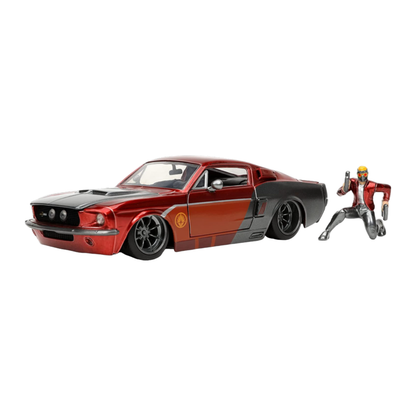 Jada Toys Guardians of the Galaxy (Comics) Star Lord & 1967 Ford Mustang 1:24 Scale