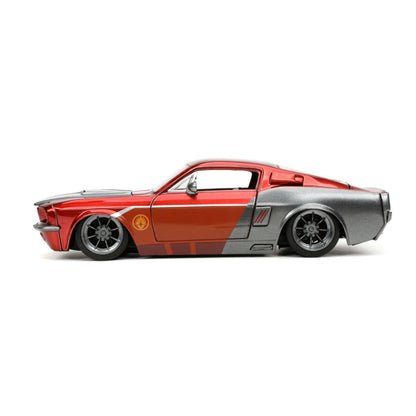Jada Toys Guardians of the Galaxy (Comics) Star Lord & 1967 Ford Mustang 1:24 Scale