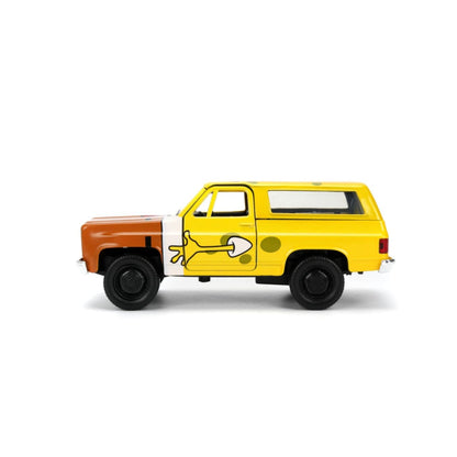 Jada Toys Spongebob Squarepants 1980 Chevy K5 Blazer 1:32 Scale Diecast Vehicle