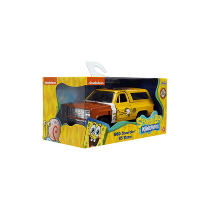 Jada Toys Spongebob Squarepants 1980 Chevy K5 Blazer 1:32 Scale Diecast Vehicle