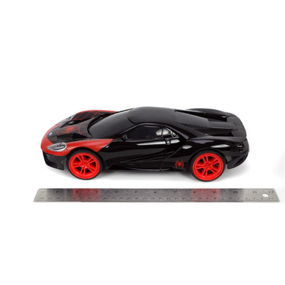 Jada Toys Marvel Comics 2017 Ford GT (Mile Morales) 1:16 Scale Remote Control Car