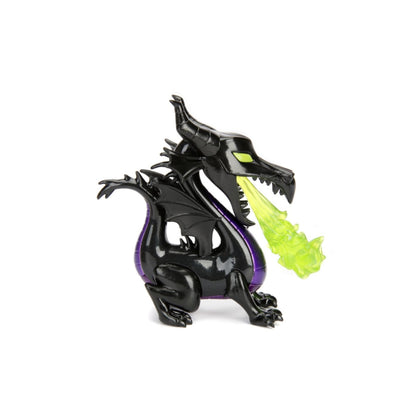 Jada Toys Sleeping Beauty Maleficent Dragon 4" MetalFig