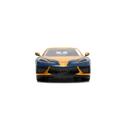 Jada Toys Marvel Comics Wolverine & 2020 Chevy Corvette 1:24 Scale