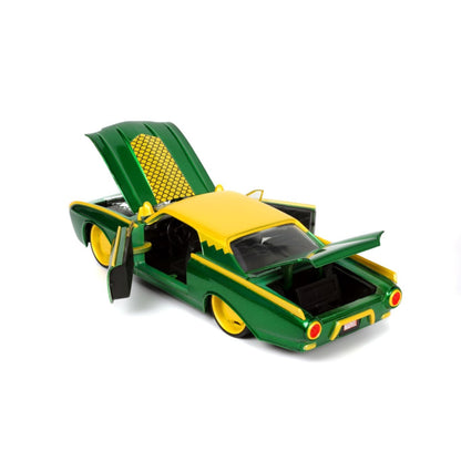 Jada Toys Marvel Comics Loki & 1963 Ford Thunderbird 1:24 Scale