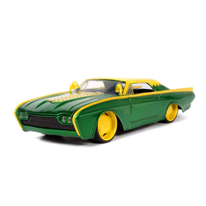 Jada Toys Marvel Comics Loki & 1963 Ford Thunderbird 1:24 Scale