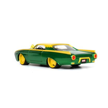 Jada Toys Marvel Comics Loki & 1963 Ford Thunderbird 1:24 Scale