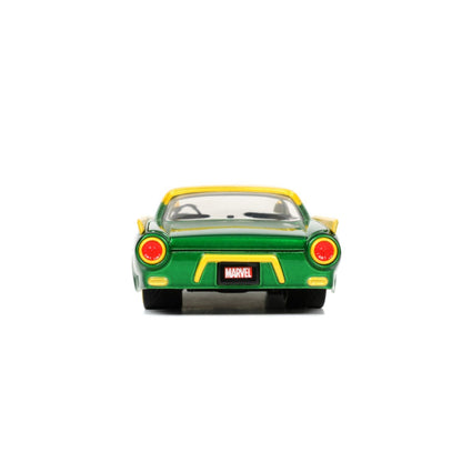 Jada Toys Marvel Comics Loki & 1963 Ford Thunderbird 1:24 Scale