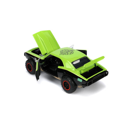 Jada Toys Teenage Mutant Ninja Turtles (TV 1987) 1967 Chevrolet Camaro with Raphael 1:24 Scale