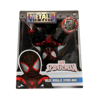 Jada Toys Spider Man Miles Morales 4" Diecast Metalfig
