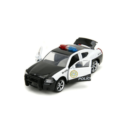 Jada Toys Fast & Furious Dodge Charger Police Car 1:32 Scale Hollywood Rides Diecast Vehicle