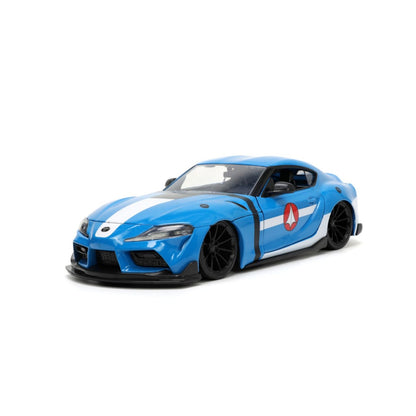 Jada Toys Robotech 2020 Toyota Supra with Max 1:24 Scale Set
