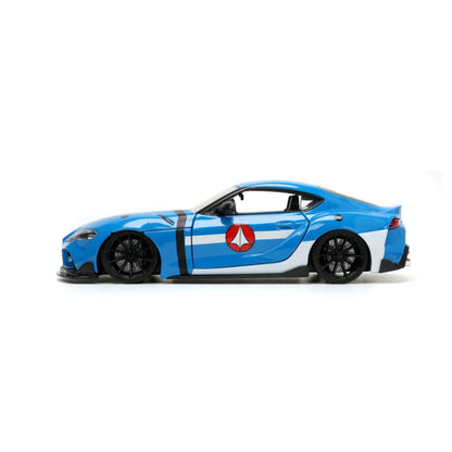 Jada Toys Robotech 2020 Toyota Supra with Max 1:24 Scale Set